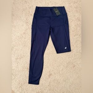 Fabletics PowerHold Leggings in Deep Blue